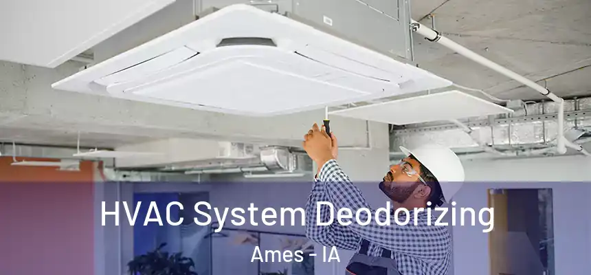 HVAC System Deodorizing Ames - IA